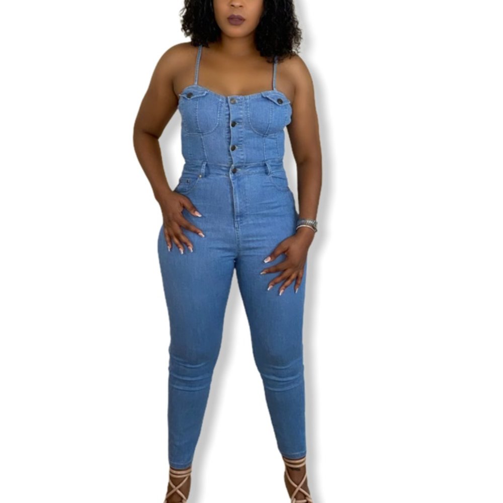Denim Jumpsuit